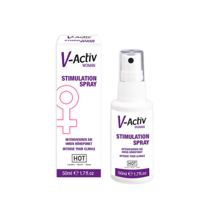 HOT V-Activ - Stimulation Spray for Women - 2 fl oz / 50 ml