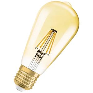 OSRAM 4058075754713 LED-lamp Energielabel E (A - G) E27 Ballon 6.5 W = 55 W Warmwit (Ø x h) 64 mm x 64 mm 2 stuk(s)