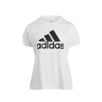 adidas Performance Plus Size sport T-shirt wit/zwart
