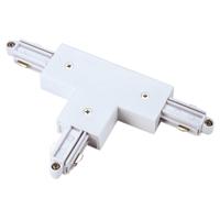 SLV 1-fase T-Connector 1 aarde links wit 143071