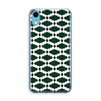 Moroccan tiles: iPhone XR Transparant Hoesje - thumbnail