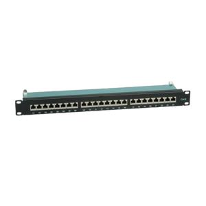 Value 24 poorten Netwerkpatchpaneel 483 mm (19) CAT 6 1 HE Zwart