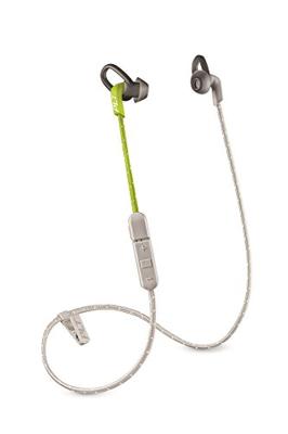 Plantronics BackBeat FIT 305 Sporthoofdtelefoon, draadloos, waterafstotend, ultralicht, grijs/limoen
