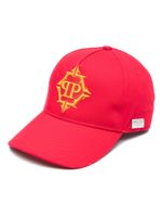 Philipp Plein casquette à logo brodé - Rouge