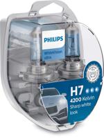 Philips 12972WVUSM Halogeenlamp WhiteVision, WhiteVision Xenon-effect H7 55 W 12 V