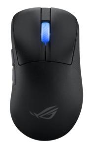 ASUS ROG Keris II Ace Wireless AimPoint Black muis Gamen Rechtshandig RF Wireless + Bluetooth + USB Type-A Optisch 42000 DPI