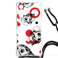 Extreme Case Samsung Galaxy A53 Skull Red - thumbnail