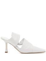 A.W.A.K.E. Mode escarpins en cuir 90 mm - Blanc