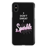 Sparkle quote: iPhone XS Max Volledig Geprint Hoesje