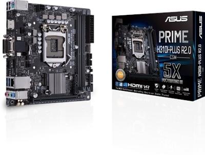 ASUS PRIME H310I-PLUS R2.0/CSM LGA 1151 (Socket H4) Mini ITX Intel® H310