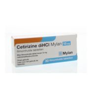 Cetirizine diHCl 10mg - thumbnail