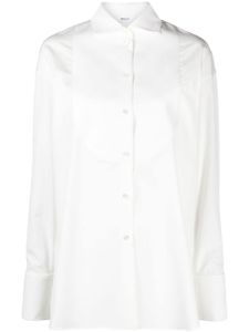 Bally chemise en coton à manches longues - Blanc