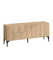 Laika Sideboard, 6 deuren, saffier-eiken, L 180 cm