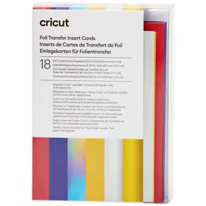 Cricut Insert Cards FOIL Celebration R10 Kaartenset Rood, Blauw