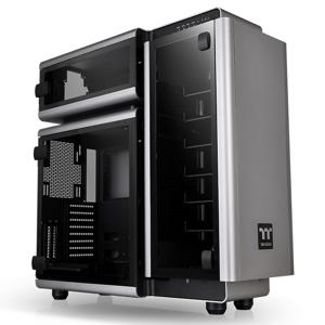 Thermaltake Level 20 Full Tower PC-behuizing Zwart, Zilver 3 voorgeïnstalleerde LED-ventilators, Zijvenster, Harde schijf installatie zonder gereedschap