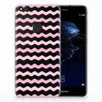Huawei P10 Lite TPU bumper Waves Roze