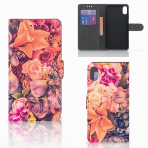 Apple iPhone Xs Max Hoesje Bosje Bloemen