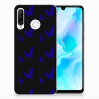 Huawei P30 Lite TPU bumper Vlinder Patroon