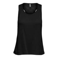 ONLY top ONLNICOLE met kant zwart