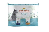 almo nature Multipack Holistic Urinary Help - 3 x Met Vis - 3 x Met Kip. Compleet voer voor volwassenen katten, natvoer 6 stuks (6x70g)