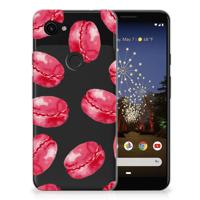 Google Pixel 3A Siliconen Case Pink Macarons