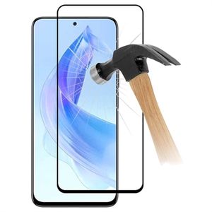 Honor 90 Lite/X50i 9D Full Cover Glazen Screenprotector - Zwarte Rand