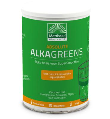Mattisson Healthstyle Mattisson Healthstyle Absolute Alkagreens Poeder (300g) Mattisson Healthstyle Mattisson Healthstyle Absolute Alkagreens Poeder (300g)