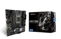 BioStar H610MT-E Moederbord Socket Intel 1700 Vormfactor Micro-ATX Moederbord chipset Intel® H610 - thumbnail