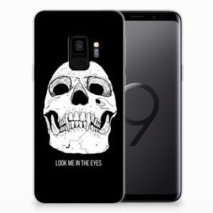 Silicone Back Case Samsung Galaxy S9 Skull Eyes