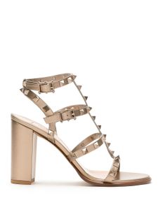 Valentino Garavani sandales Rockstud - Or