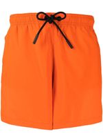 Marcelo Burlon County of Milan short de bain à taille à lien de resserrage - Orange