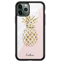 iPhone 11 Pro glazen hoesje ontwerpen - Ananas