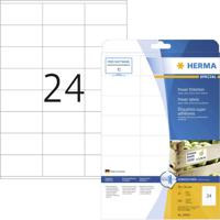 Herma 10905 Universele etiketten 70 x 36 mm Papier Wit 600 stuk(s) Permanent hechtend Inkjet, Laser (zwart/wit), Laser (kleur), Kopiëren (zwart/wit), Kopiëren