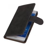 Bookwallet bark grijs hoes Sony Xperia Z3 Compact