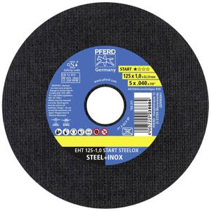 PFERD EHT 125-1,0 START (10) 69121041 Doorslijpschijfset 125 mm 10 stuk(s) RVS, Staal