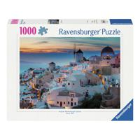 Ravensburger Legpuzzel Avond in Santorini, 1000st. - thumbnail