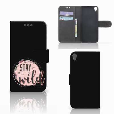 Sony Xperia XA | XA Dual Leuk Hoesje Boho Stay Wild Sony Xperia XA | XA Dual Leuk Hoesje Boho Stay Wild