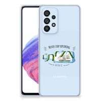 Samsung Galaxy A53 5G Telefoonhoesje met Naam Boho Bottle