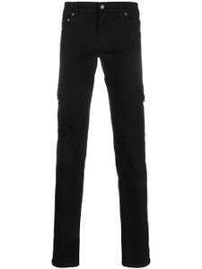 Dolce & Gabbana jean slim en coton stretch à poches cargo - Noir