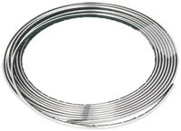 Race Sport decoratiestrip PVC 4 meter x 3,5 mm chroom