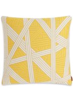 Missoni Home petit coussin Nastri à rayures - Jaune - thumbnail