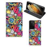 Samsung Galaxy S21 Ultra Hippe Standcase Punk Rock