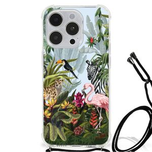 Case Anti-shock voor iPhone 14 Pro Max Jungle