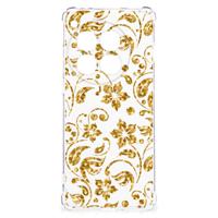 OnePlus 12 Case Gouden Bloemen