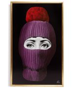 Fornasetti panneau en bois Lux Gstaad - Violet