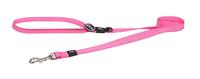 Rogz for dogs snake long lijn voor hond roze 16 MMX1,8 MTR