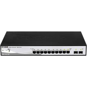 D-Link DGS-1210-10P netwerk-switch Managed L2 Gigabit Ethernet (10/100/1000) Power over Ethernet (PoE) 1U Zwart