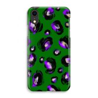 Green Cheetah: iPhone XR Volledig Geprint Hoesje - thumbnail