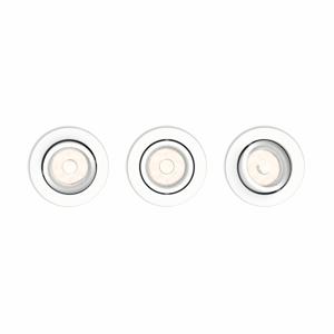 Philips Set Richtbare inbouwspot Enneper (3x) 5018331PN