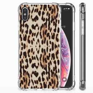 Apple iPhone Xs Max Case Anti-shock Leopard